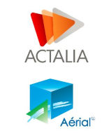 logos ACTALIA et AERIAL